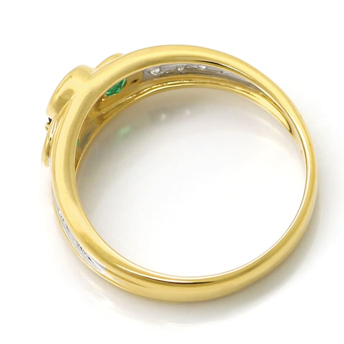 Foto 3 - Stilvoller Goldbandring Diamanten 1A Saphir 1A Smaragde, S2364